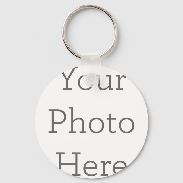 Chaveiro Círculo de Metal, 5,08cm (Frente)