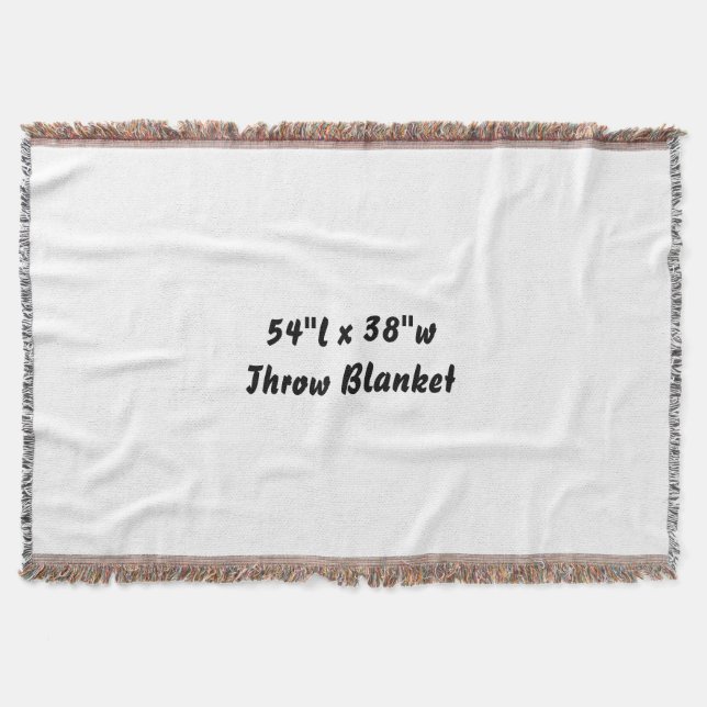 Crie Seu Próprio Cobertor de Algodão (Frente)