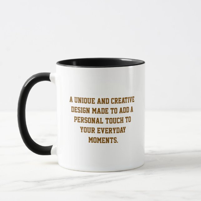 Crie Seu Próprio Combo de Caneca de Café de 11oz e (Esquerda)