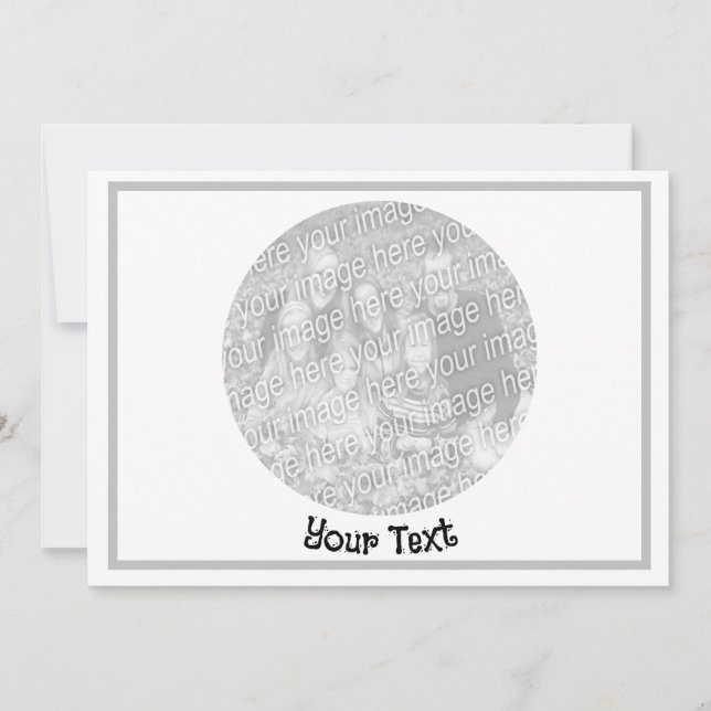 Crie Seu Próprio Convite De Casamento (Frente)