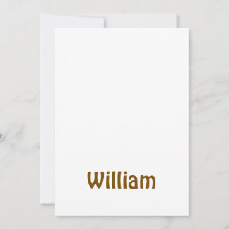 Crie Seu Próprio Convite de Casamento 13" x 18"
