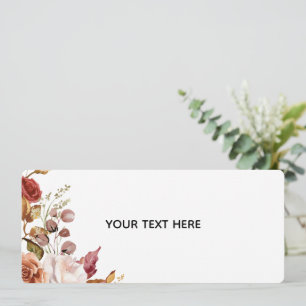 Crie Seu Próprio Convite Floral