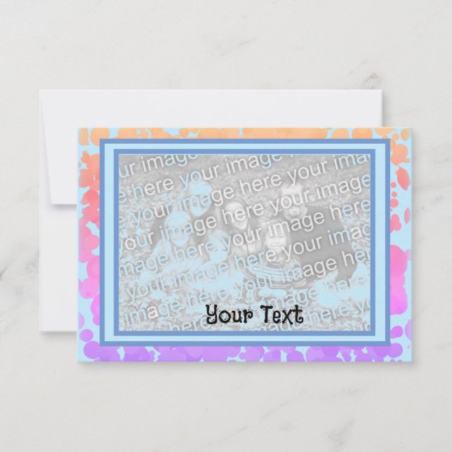 Crie seu próprio convite para aniversários de cria (Frente)