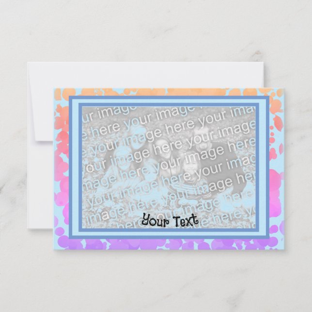 Crie seu próprio convite para aniversários de cria (Frente)