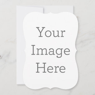 Crie seu próprio convite para suporte de 5" x 7"