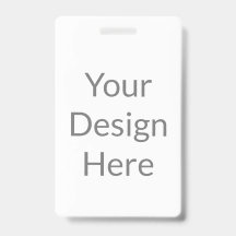 crie seu próprio crachá vertical personalizado em 