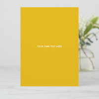 Crie Seu Próprio Design Amarelo Personalizado