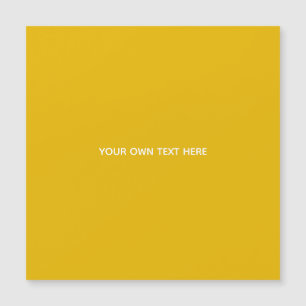 Crie Seu Próprio Design Amarelo Personalizado