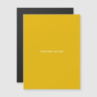 Crie Seu Próprio Design Amarelo Personalizado