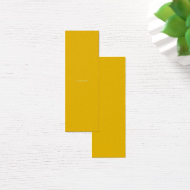 Crie Seu Próprio Design Amarelo Personalizado (Mesa)