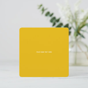 Crie Seu Próprio Design Amarelo Personalizado