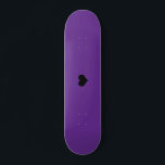 Crie seu próprio Design de skate personalizado<br><div class="desc">Crie seu próprio Design de skate roxo personalizado</div>