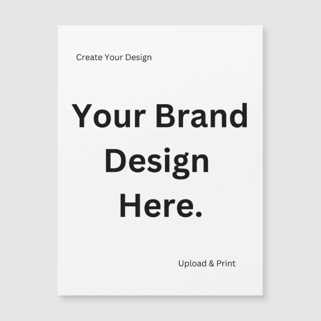 Crie seu próprio Design e Impressão (Frente)