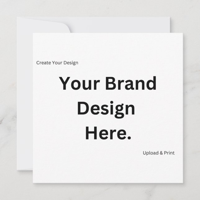 Crie Seu Próprio Design e Imprima (Frente)