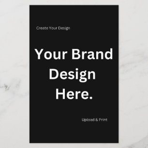 Crie Seu Próprio Design e Imprima Folha de Papel