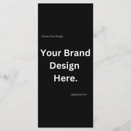 Crie Seu Próprio Design e Imprima Menu Plano