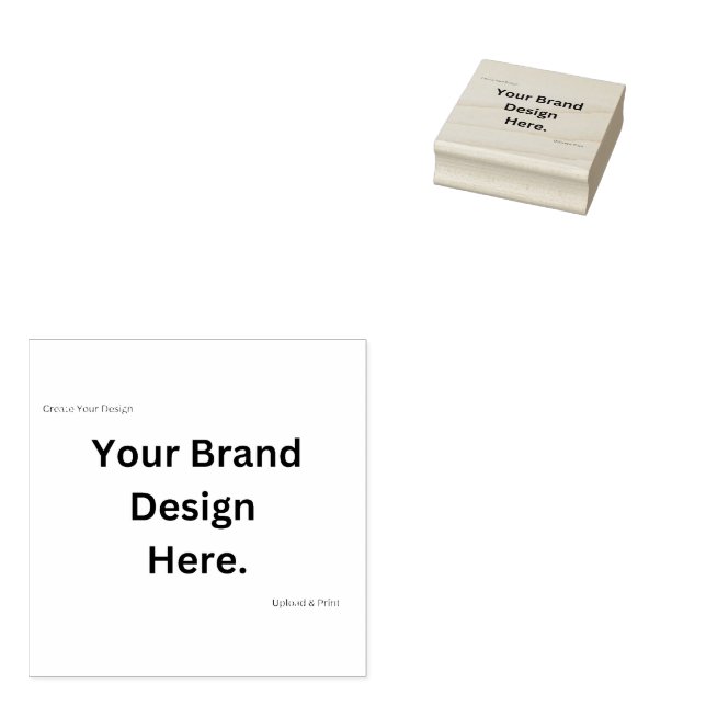 Crie seu próprio Design e solicite o carimbo de ar (Carimbado)