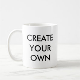 Crie seu próprio grande e personalizável caneca br