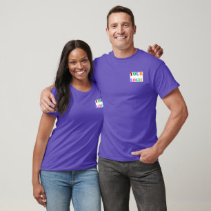 Crie seu próprio Modelo de camiseta comercial da m