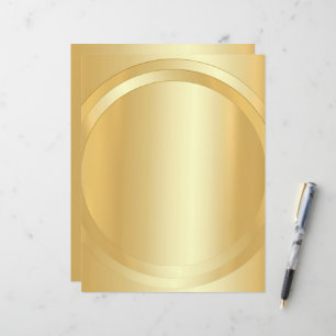Crie seu próprio Modelo Dourado Glamoroso Faux
