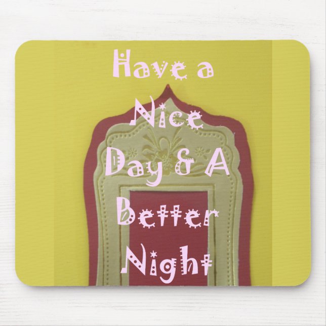 Crie seu próprio Mousepad Modelo horizontal (Frente)