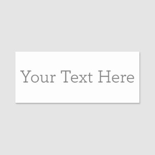 Crie seu próprio Nome de etiqueta clássico de 3" x