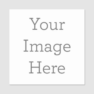 Crie seu próprio Nome de etiqueta clássico quadrad