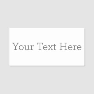 Crie seu próprio Nome de etiqueta retangular de 3"