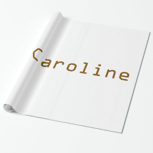 Crie Seu Próprio Papel de Embrulho Brilhante 76x15