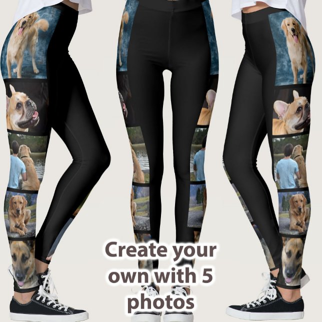 Crie seu próprio par de leggings com 5 fotos DIY (Criador carregado)