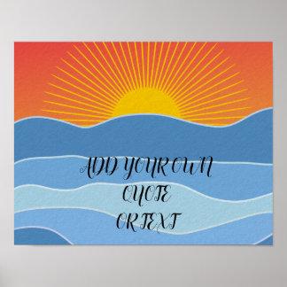 crie seu próprio poster