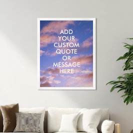 Crie seu próprio poster de citação