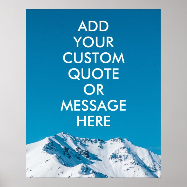 Crie seu próprio poster de citação (Frente)