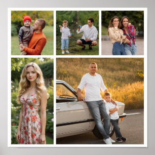 Crie seu próprio Poster de Colagem de Fotografias 