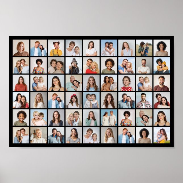 Crie seu próprio Poster de Colagem de Fotos 54 (Frente)