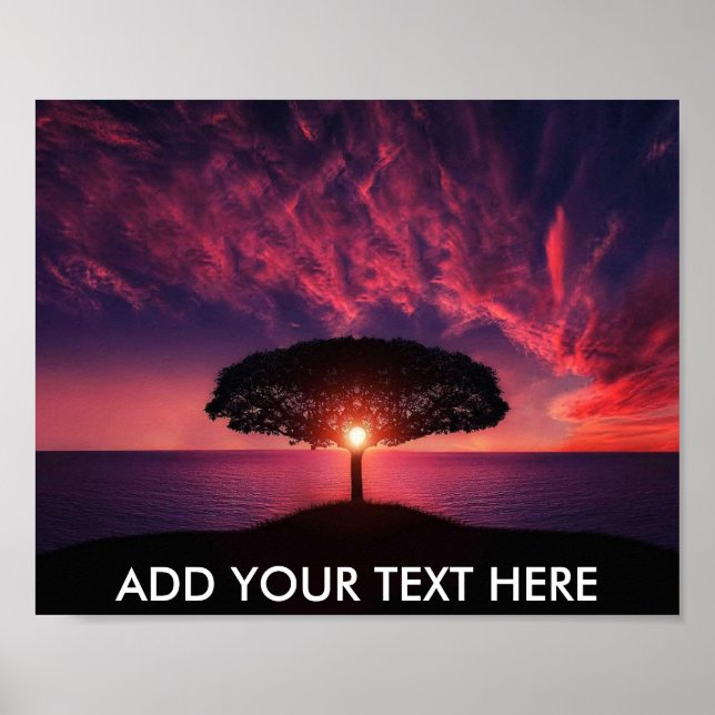 Crie seu próprio Poster de cotação Inspiracional (Frente)