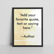 Crie seu próprio Poster de cotação motivacional