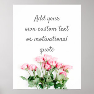 Crie seu próprio Poster de cotação personalizada -