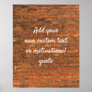 Crie seu próprio Poster de cotação personalizada -