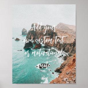 Crie seu próprio Poster de cotação personalizada