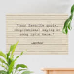 Crie seu próprio Poster de orçamento<br><div class="desc">Crie sua própria citação personalizada de arte poster. Possui tipografia minimalista de máquina de escrever.</div>