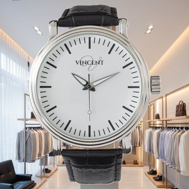 Crie seu próprio relógio de luxo de marca personal (men's dress watch)