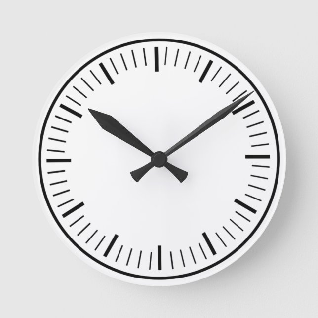 Crie seu próprio relógio de parede acrílico (Frente)