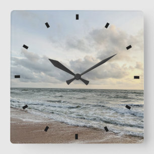 Crie seu próprio relógio de parede quadrado