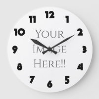 Crie seu próprio relógio grande AcryliPrint®HD