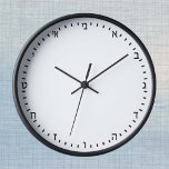 Crie seu próprio relógio hebraico moderno, persona<br><div class="desc">Relógio de Parede (Números HEBREW): Crie seu próprio item - personalizado da marca profissional com logotipo personalizado / foto e ajuste adicional fácil,  adicionando texto,  cores de fundo ou mais imagens. Maneira simples de personalizar sua empresa,  crie presentes legal para sua família e amigos para cada ocasião.</div>