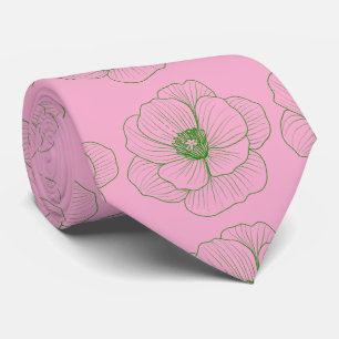 Crie seu próprio simples gravata rosa promocional