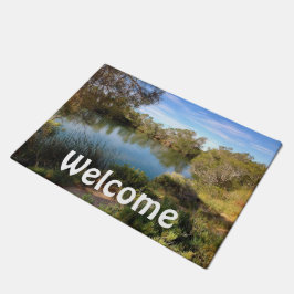 Crie seu próprio tapete de porta de boas-vindas