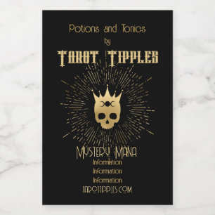 Crie seu próprio Tarot de Impressão Arcana Dourado