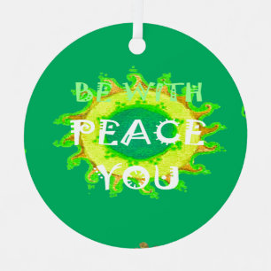 Crie seu próprio Tenha um bom dia, a paz esteja co